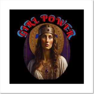 Girl power, religious pirate queen Posters and Art